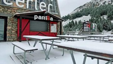 PRIMERAS NEVADAS EN ARAMÓN CERLER